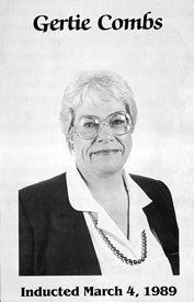 Gertie Combs 1989